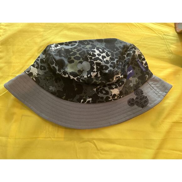 NWT Disney Parks Animal Kingdom Mickey Ears Safari Spirit Jersey Bucket Hat - Picture 1 of 3